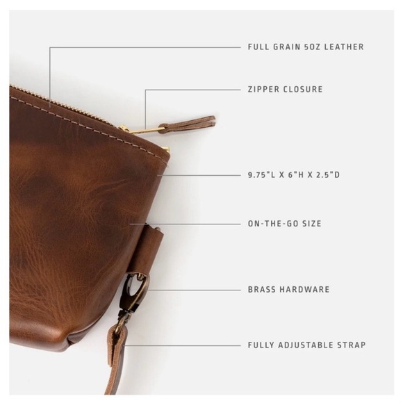 Flash sale! RANGE Atna Leather Sling - Crossbody Bag - Picture 3 of 11